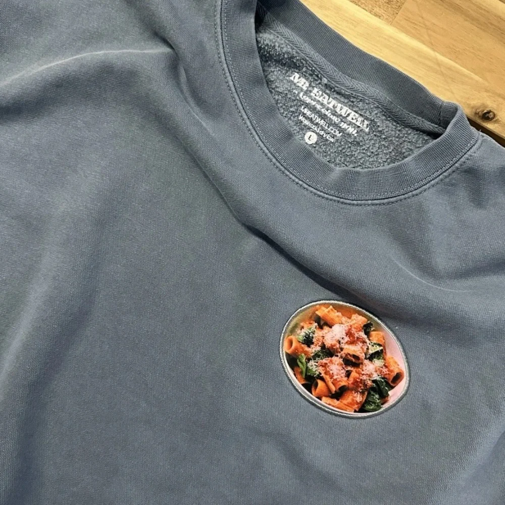 Mr Eatwell Pullover Hoodie PASTA CREW IN‎ 